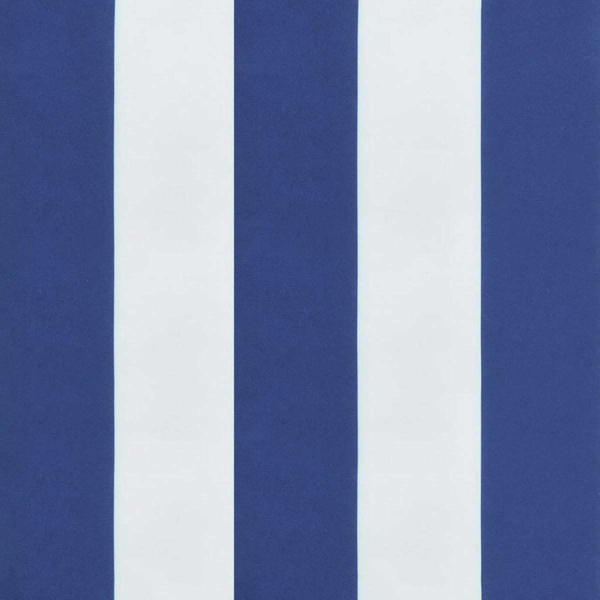 SONNENLIEGEN-AUFLAGE Blau&Weiss Gestreift Oxford-Gewebe - Blau, Textil (70/4/200cm) - vidaXL
