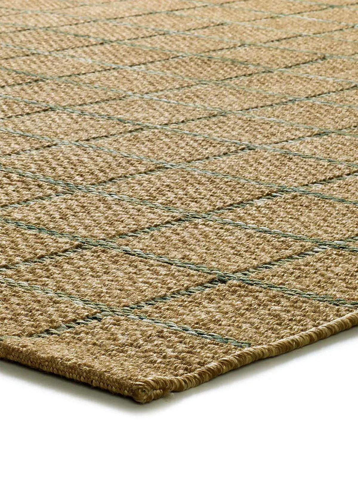 IN- & OUTDOOR-TEPPICH Braun / Grün Pergola 160/230 cm - Braun/Grün, Textil (160/230cm) - Atticgo