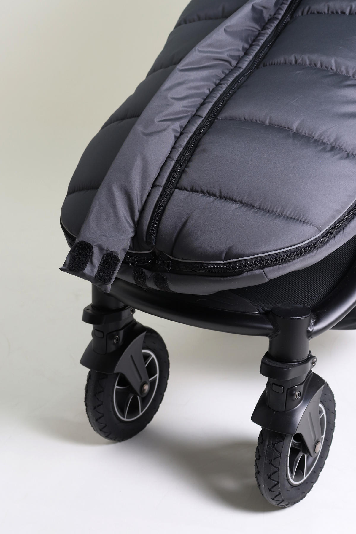 KINDERWAGEN-FUSSSACK Mila, anthracite - Dunkelgrau, Textil (48/7/105cm) - Kaiserbaby