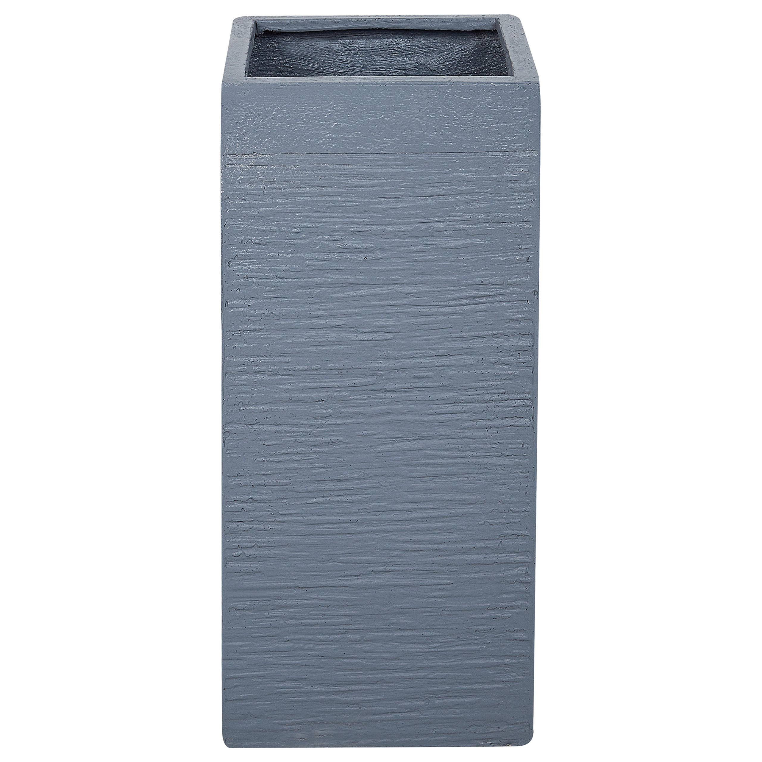 BLUMENTOPF Grau Dion - Grau, Naturmaterialien (60cm) - Beliani
