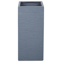 BLUMENTOPF Grau Dion - Grau, Naturmaterialien (60cm) - Beliani