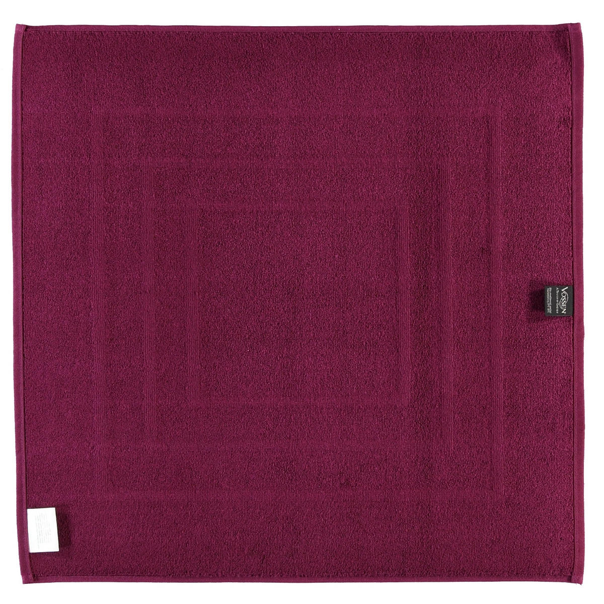 BADEMATTEN FEELING GRAPE - 8640 - Rosa, Textil (60/60cm) - Vossen