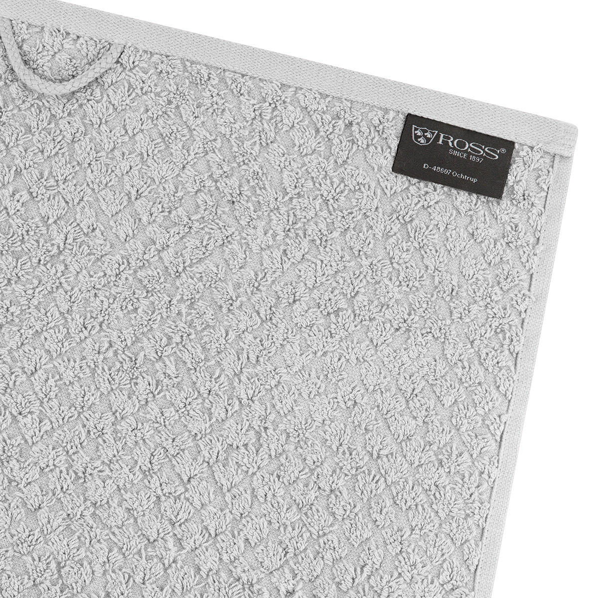 HANDTUCH Harmony 4er-Set - Hellgrau, Textil (50/100cm) - Ross