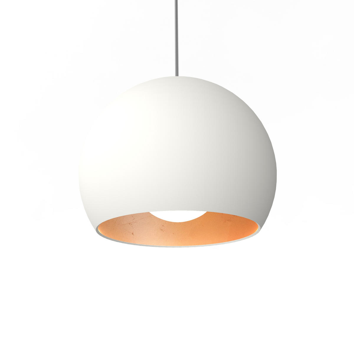 HÄNGELEUCHTE - Kupferfarben, Metall (25/25/20cm) - Lumicom