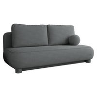 SCHLAFSOFA Gaja - Dunkelgrau, Holz/Textil (209/96/96cm) - MIRJAN24