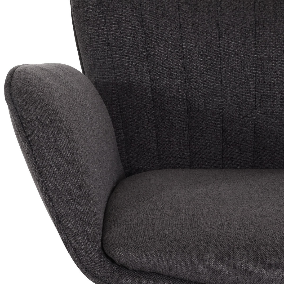 BARHOCKER Grau - Grau, Textil (50/110/45cm) - MCW