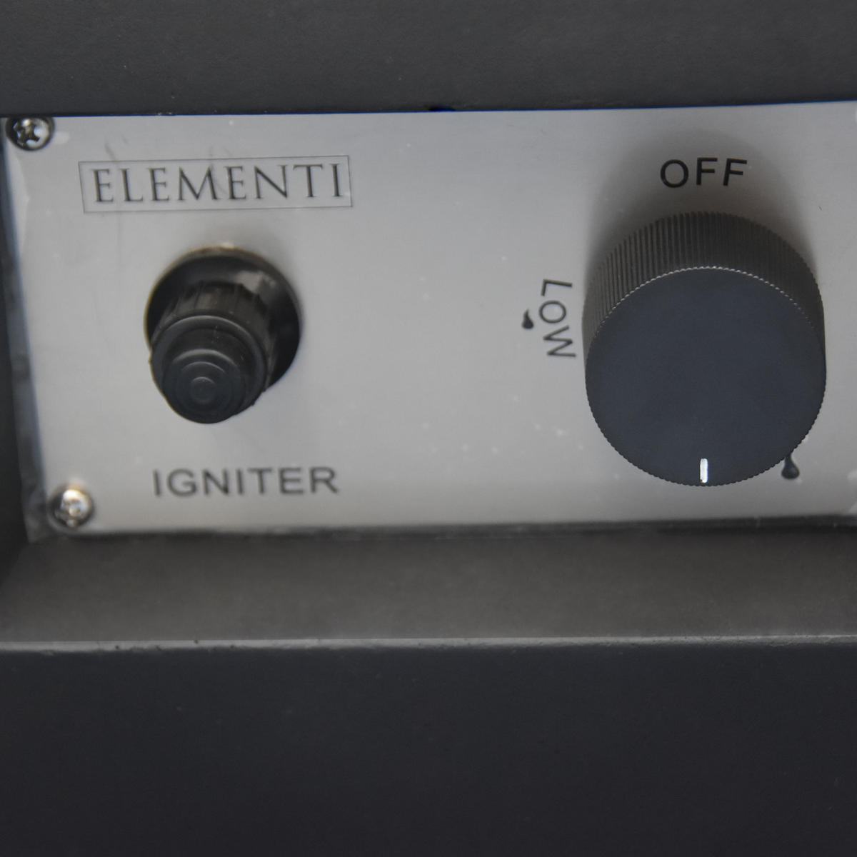 FEUERTISCH Aurora Gasfeuerstelle aus GF-Beton 87/87/36 cm - Schwarz, Naturmaterialien (86/36/86cm) - Elementi