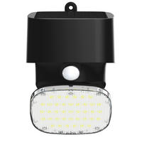 BRILOCK 1500LM Solar-Sensor-Wandleuchte - Schwarz, Kunststoff (12/11/15cm) - Lumisky