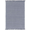 TEPPICH aus recyceltem Material Morty Dunkelblau 200x300 cm - Dunkelblau, Textil (200/300cm) - benuta Pure