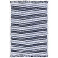 TEPPICH aus recyceltem Material Morty Dunkelblau 160x230 cm - Dunkelblau, Textil (160/230cm) - benuta Pure