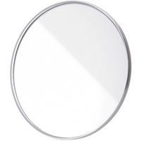 VERGRÖSSERUNGSSPIEGEL Weiß 20x Saugnapf 150 mm rund tragbar Badezimmer - Weiß, Kunststoff (15/15/15cm) - MCBOSON