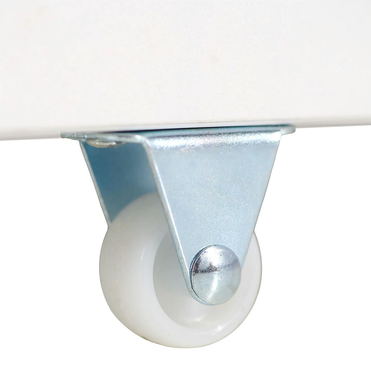 BETTSCHUBKASTEN 2 er Set Weiß 83 x 63 - Weiß, Holz - Homestyle4u