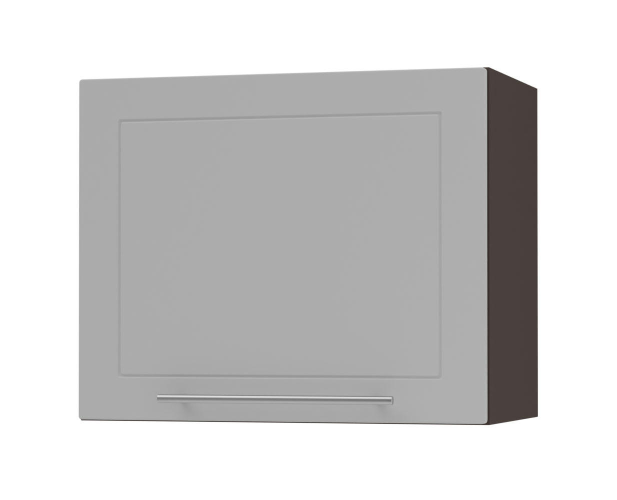 KLAPPHÄNGESCHRANK Kvantum W8/60 Dust Grey Matt / Lava Matt 60 / 32,5 / 50cm - Dunkelgrau/Grau, Holz/Holzwerkstoff (60/50/32.5cm) - Feldmann-Wohnen