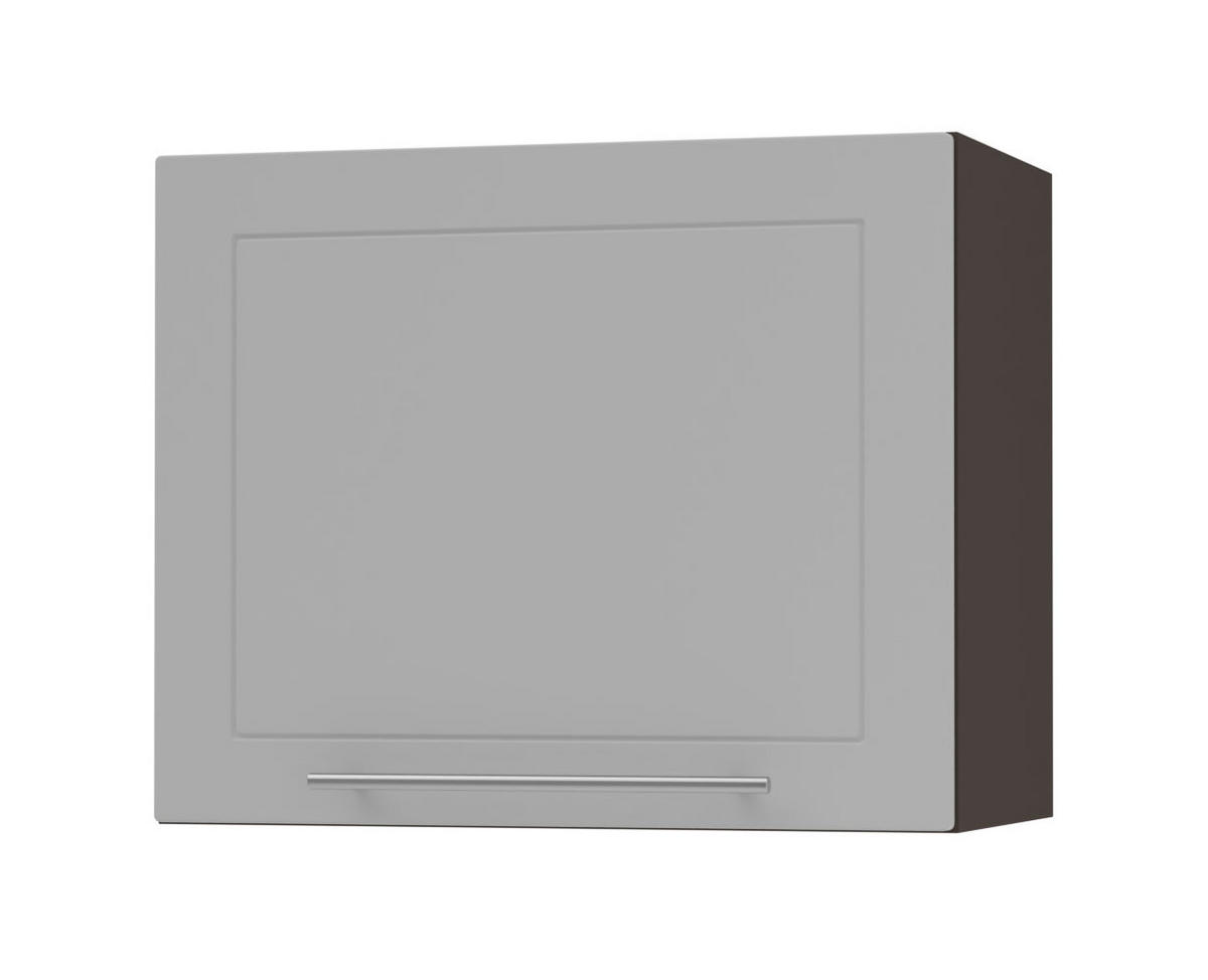 KLAPPHÄNGESCHRANK Kvantum W8/60 Dust Grey Matt / Lava Matt 60 / 32,5 / 50cm - Dunkelgrau/Grau, Holz/Holzwerkstoff (60/50/32.5cm) - Feldmann-Wohnen