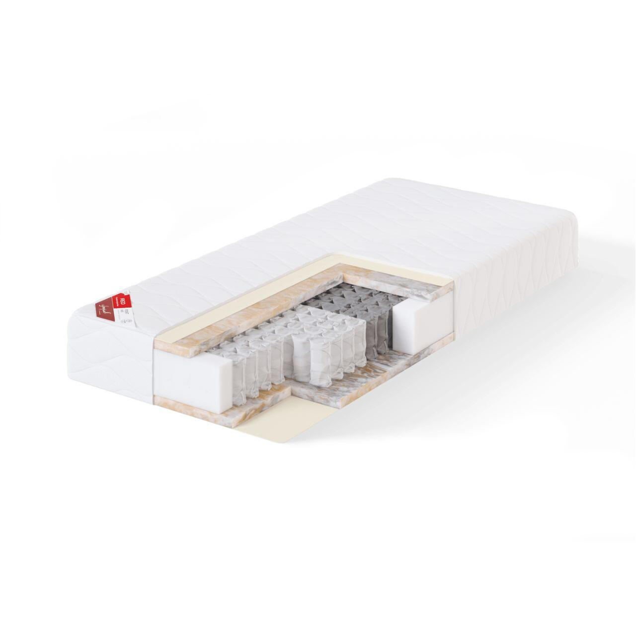 MATRATZE WEIß - Weiß, Textil (90/200cm) - FURNLUX