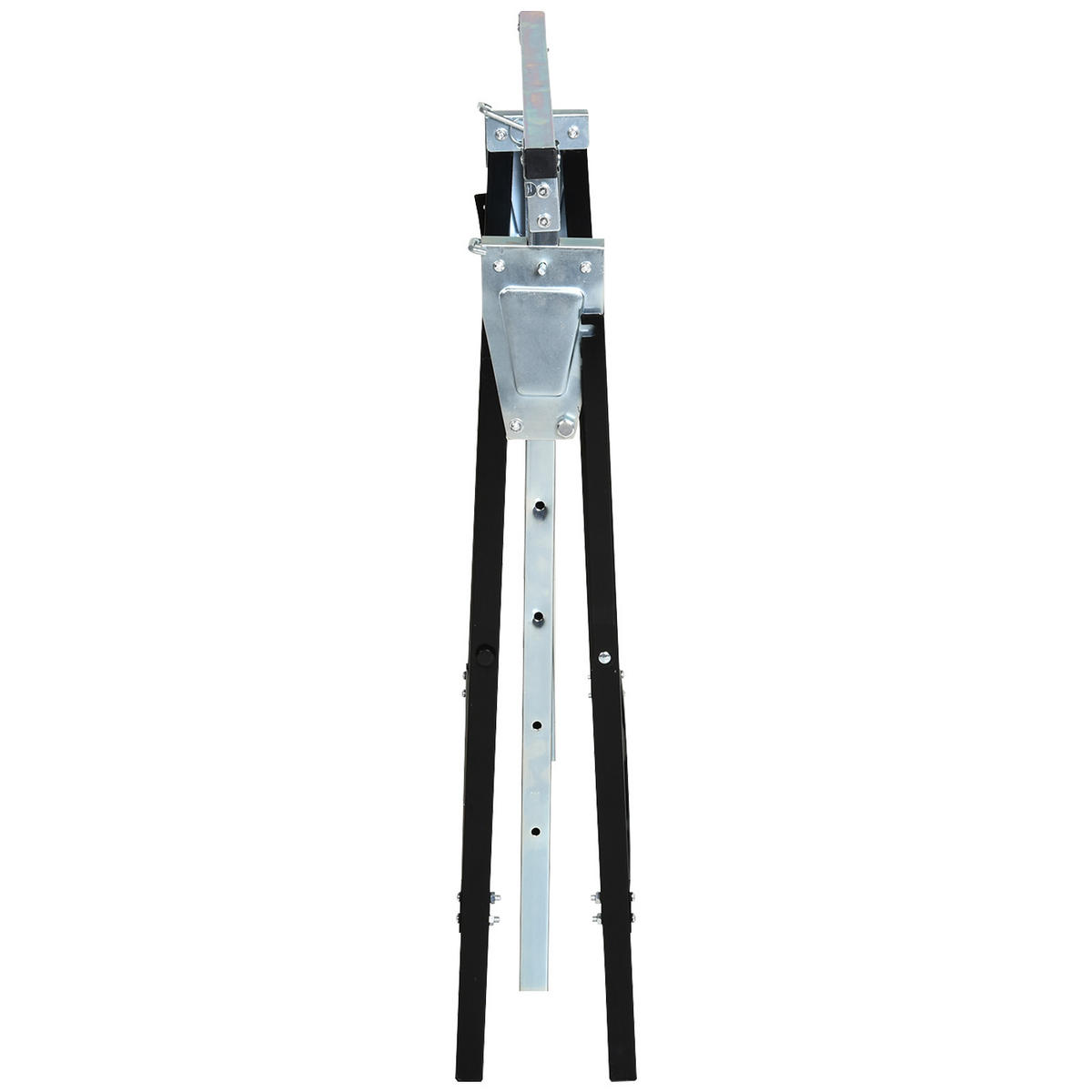 SÄGEBOCK, Arbeitsbock, Metall, Schwarz - Schwarz, Metall (68/56/80cm) - DURHAND
