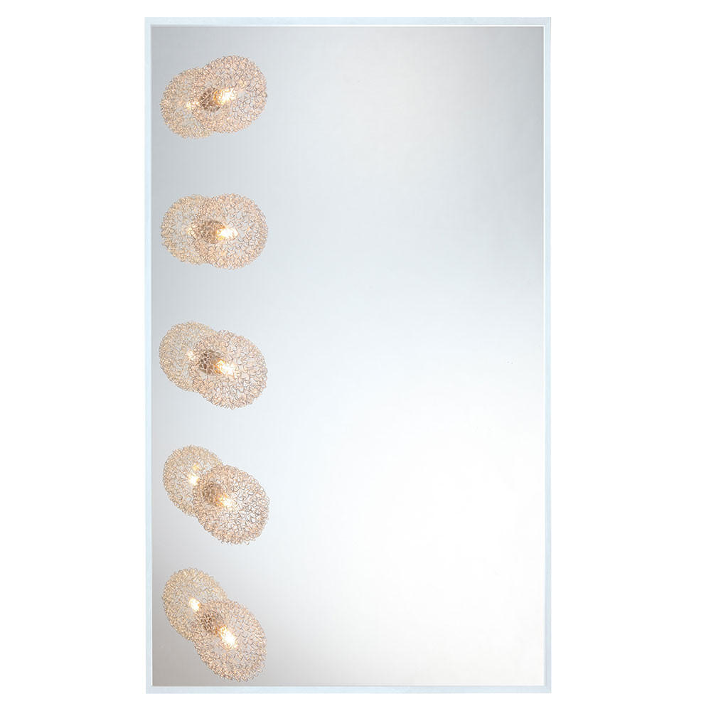 Globo Lighting Wandleuchte Silber 90x60x90 cm