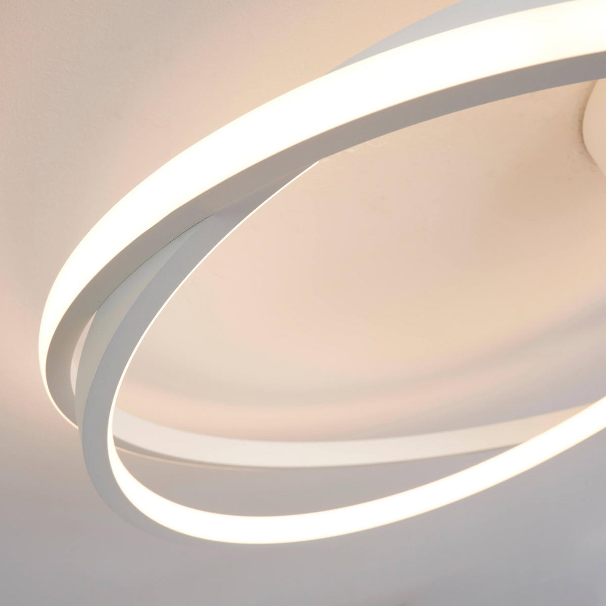 DECKENLEUCHTE Unity, Weiß, 50.8cm - Weiß, Metall (50.8/50.3/13cm) - KOSILUM