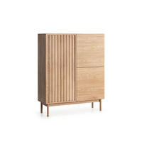 SIDEBOARD Idor Holz - Braun, Holzwerkstoff (106/130.3/36.8cm) - Petits-meubles