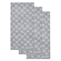 HANDTUCH Unisex Classic / Infinity Grau 3er Pack Baumwolle - Grau, Textil (100/40cm) - Joop!