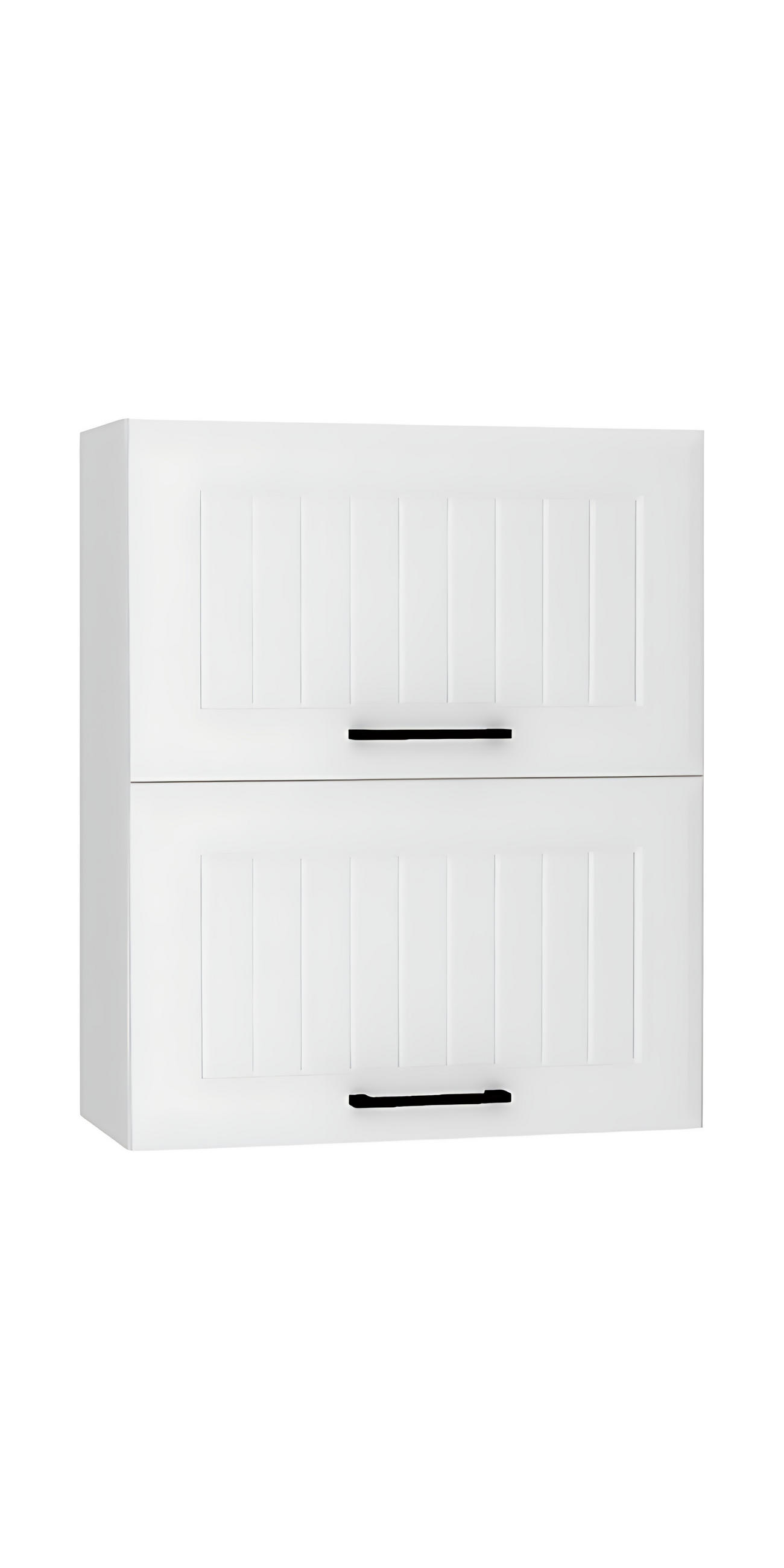 HÄNGESCHRANK W60GRF/2 - ARVION - Hochwertige Küchen Optik - Weiß, Holz/Metall (60/72/30cm)