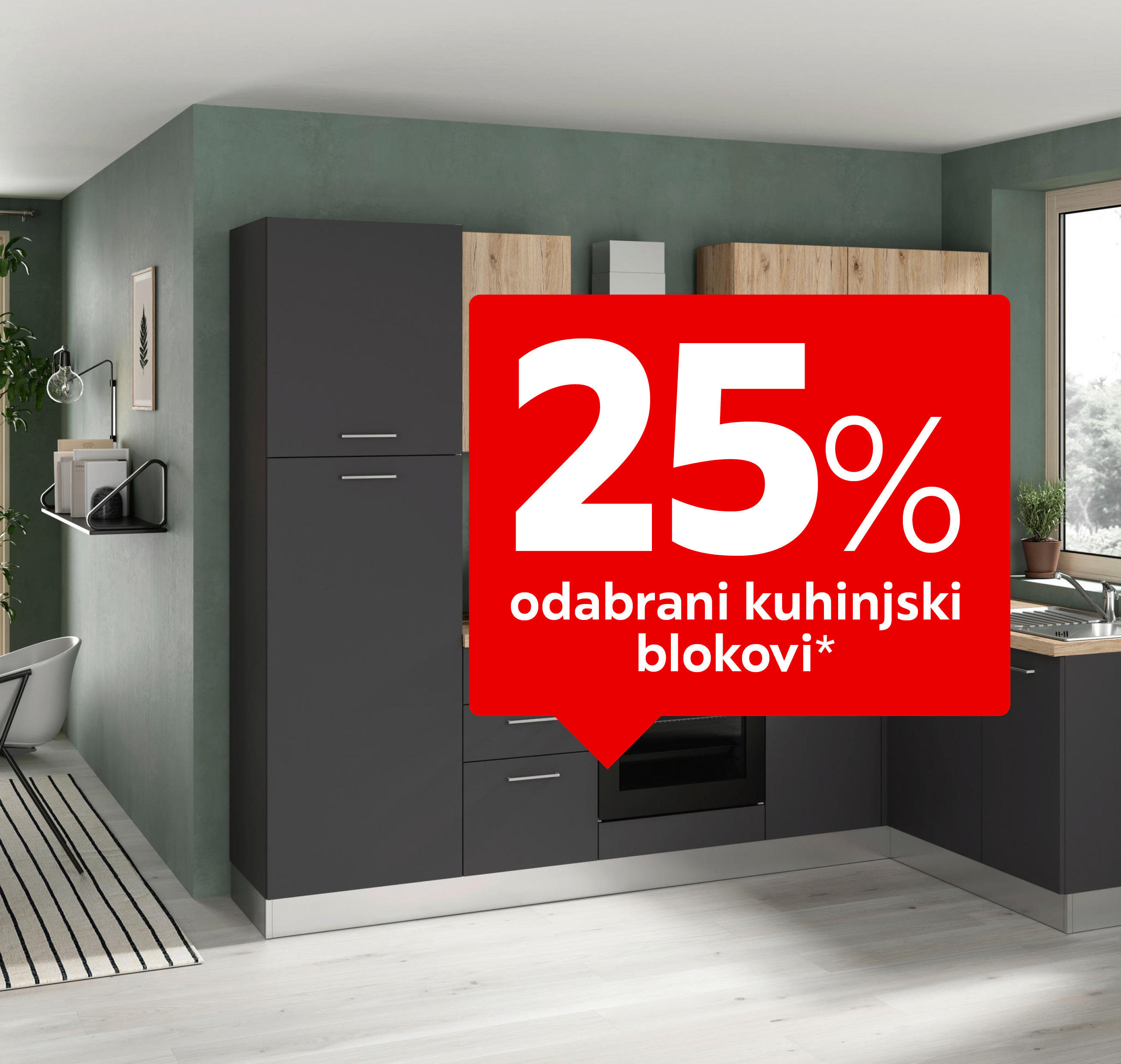 25% odabrani kuhinjski blokovi*