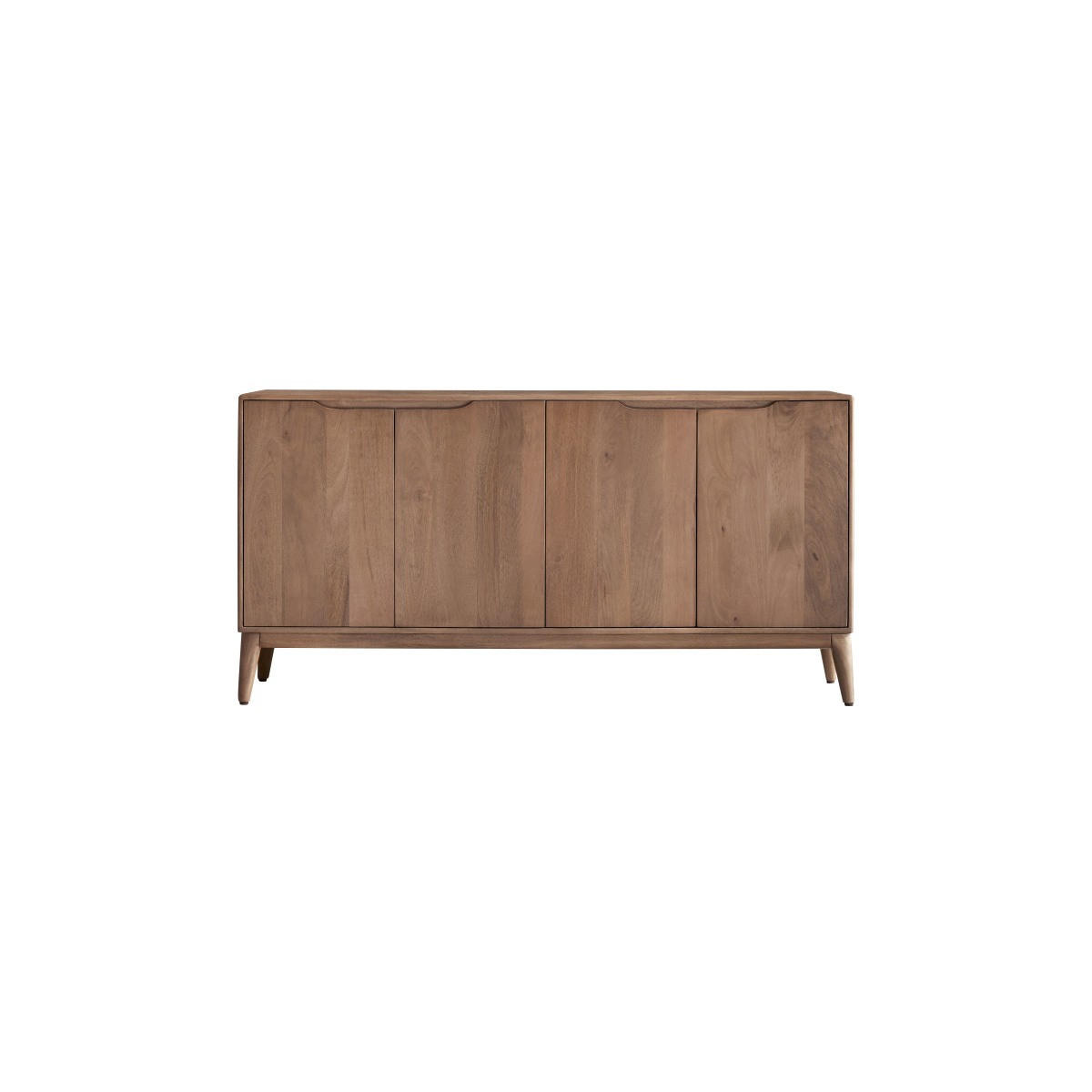 SIDEBOARD Gabrielle Braun aus Mango - Braun, Holz (160/81/40cm) - Tikamoon