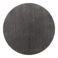 HOCHFLORTEPPICH 160/160 cm Tokio 471 - Anthrazit, Kunststoff (160/160cm) - Paco Home
