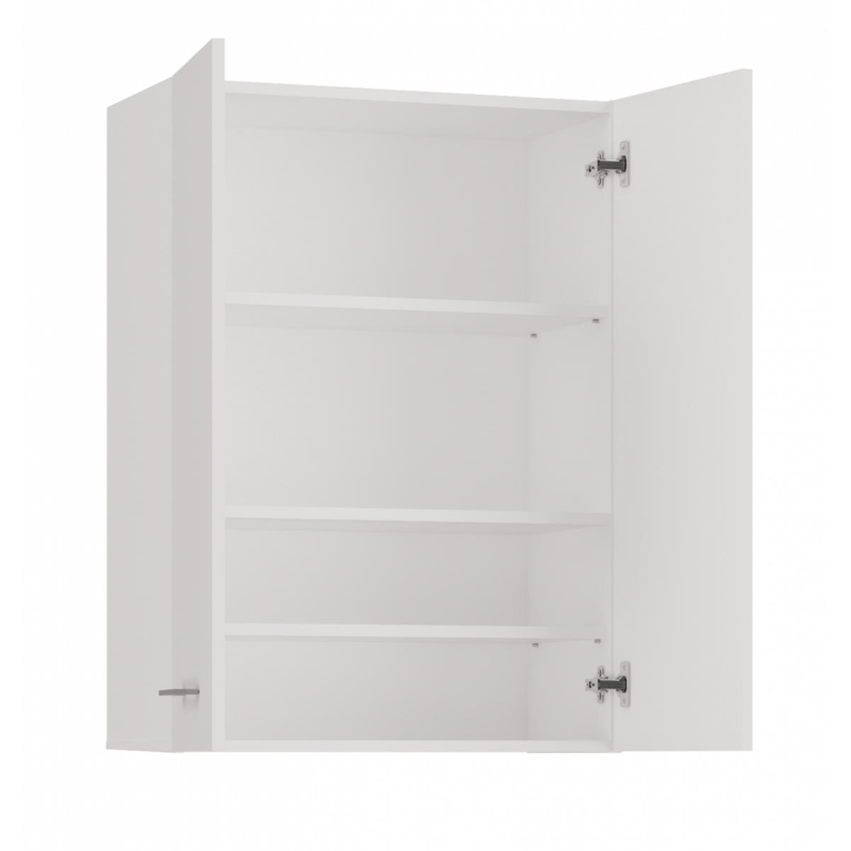 BADEZIMMERSCHRANK Weiß 64/90/30 - Weiß, Holzwerkstoff (64/90/30cm) - RAUMHIRSCH FURNITURE