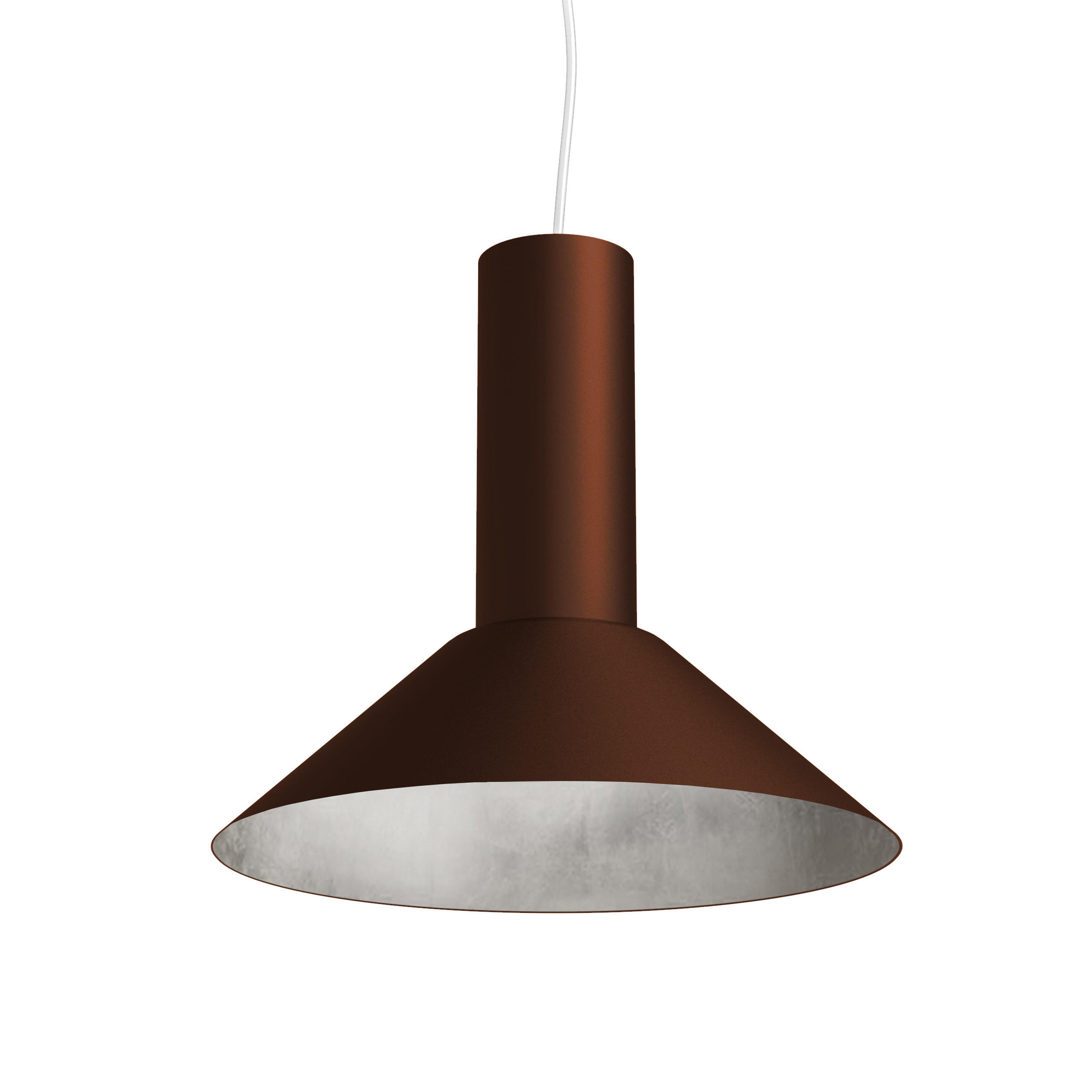 HÄNGELEUCHTE - Braun, Metall (25/25/23cm) - Lumicom