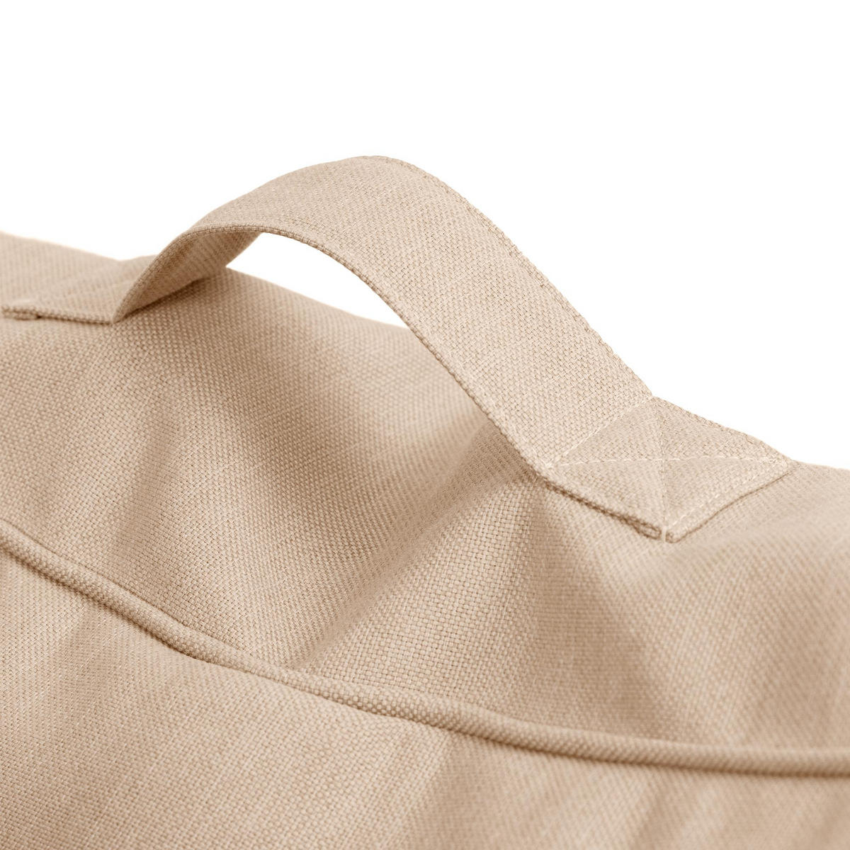 BODENKISSEN mit Sitzsackfüllung Solus - Beige, Textil (72/22/72cm) - icon