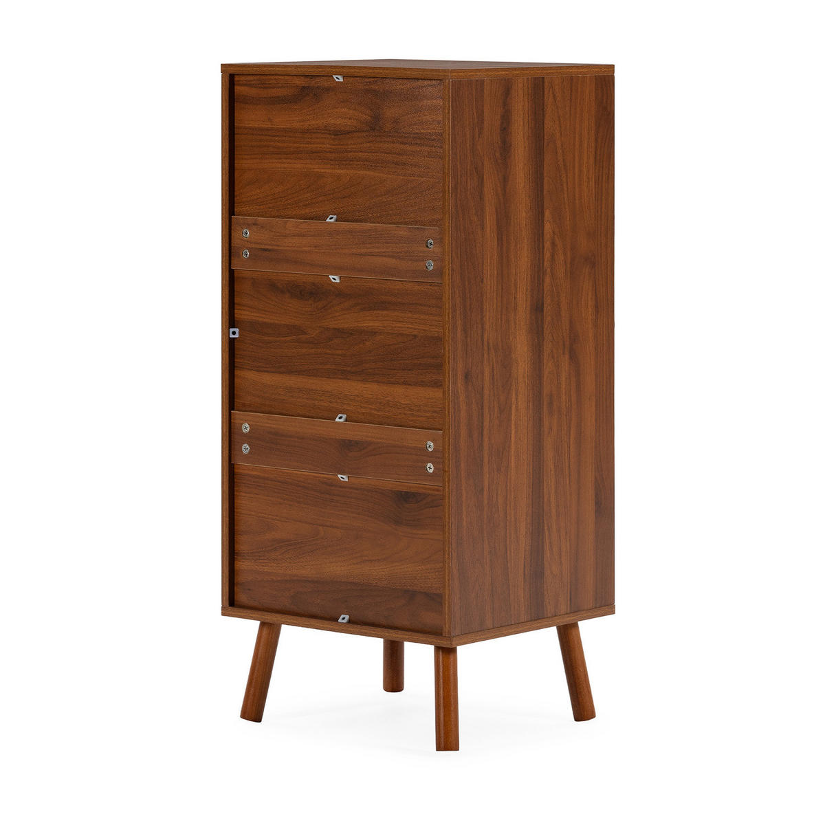 COMODĂ 45/100/40 Canadá aspect de nuc comun - culoare nucă, compozit lemnos (45/100/40cm) - VS Venta-stock
