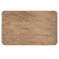 BADEZIMMERTEPPICH Kaffee 60 x 90 cm - Braun, Textil (60/90cm)