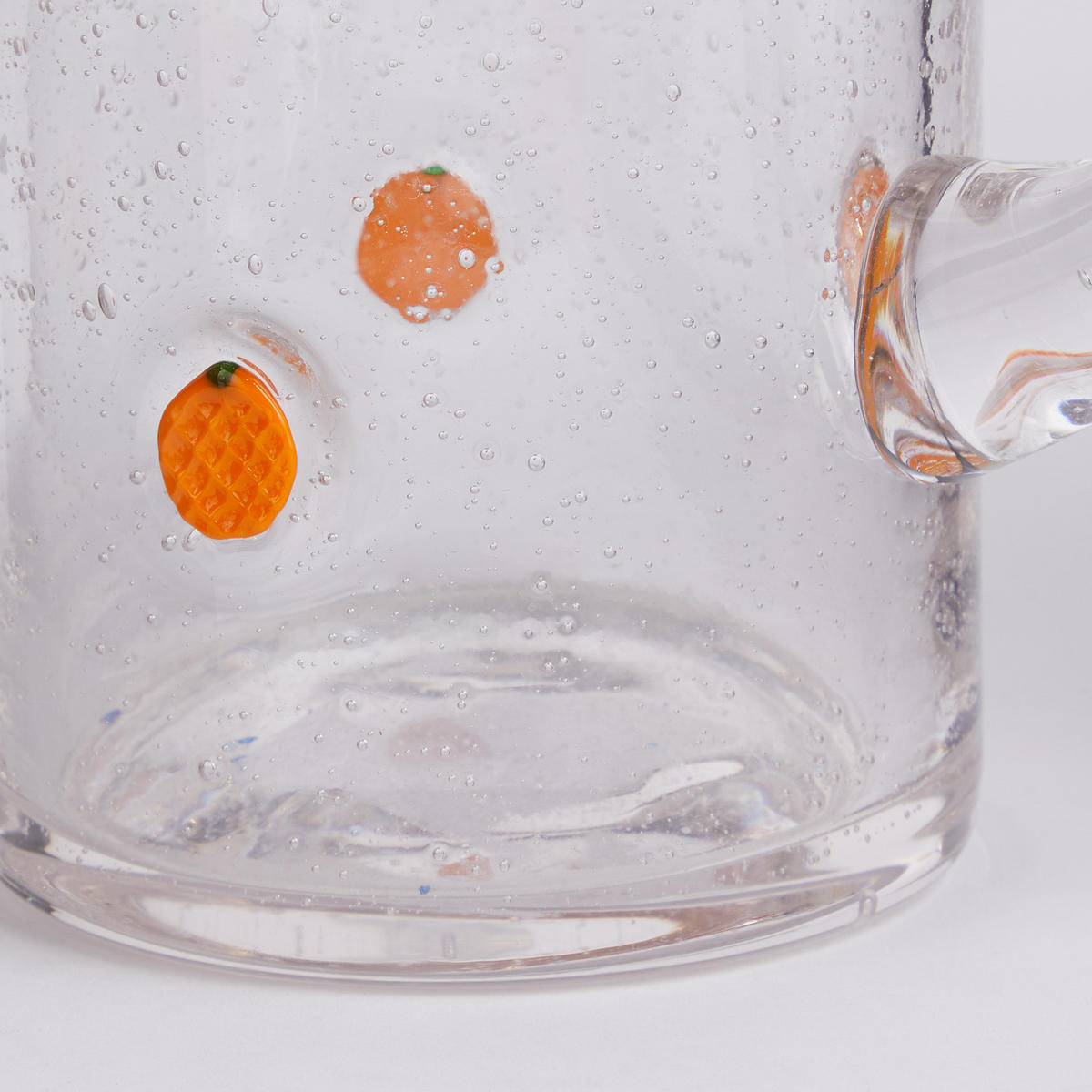 GLASKRUG Limo mit Zitronen-und Orangenmuster - Transparent, Glas (1L) - Butlers