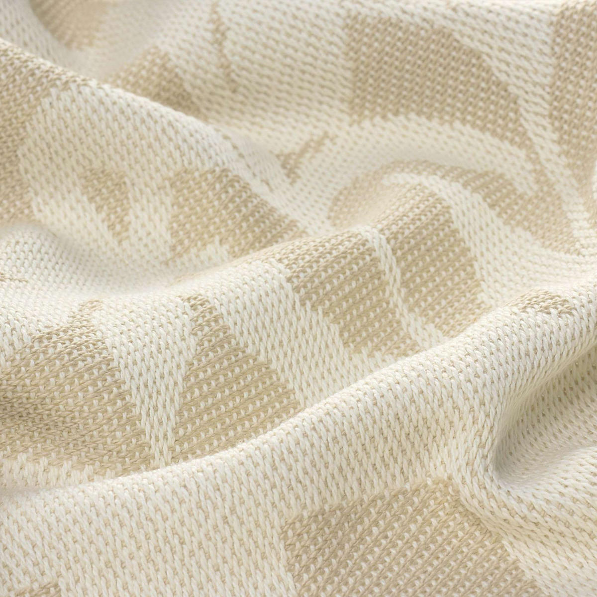 DECKE MARITIME - Beige, Textil (140/200cm) - Sportalm Kitzbühel