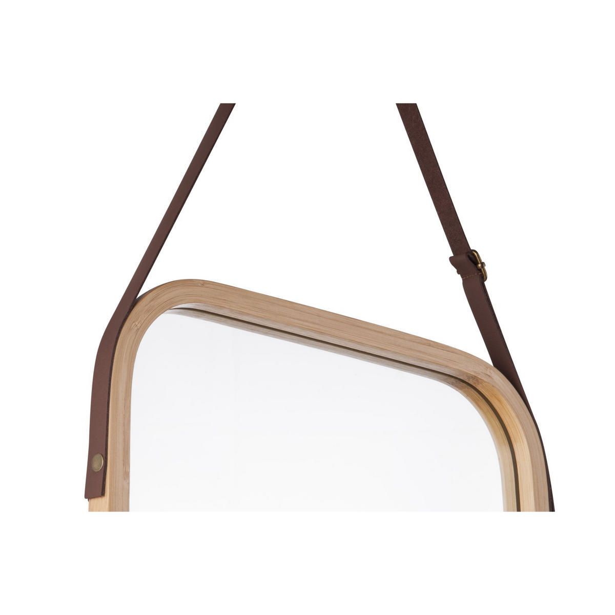 SPIEGEL Idyllic 1.5/33/40 cm - Naturfarben, Naturmaterialien (33/40/1.5cm) - Present Time