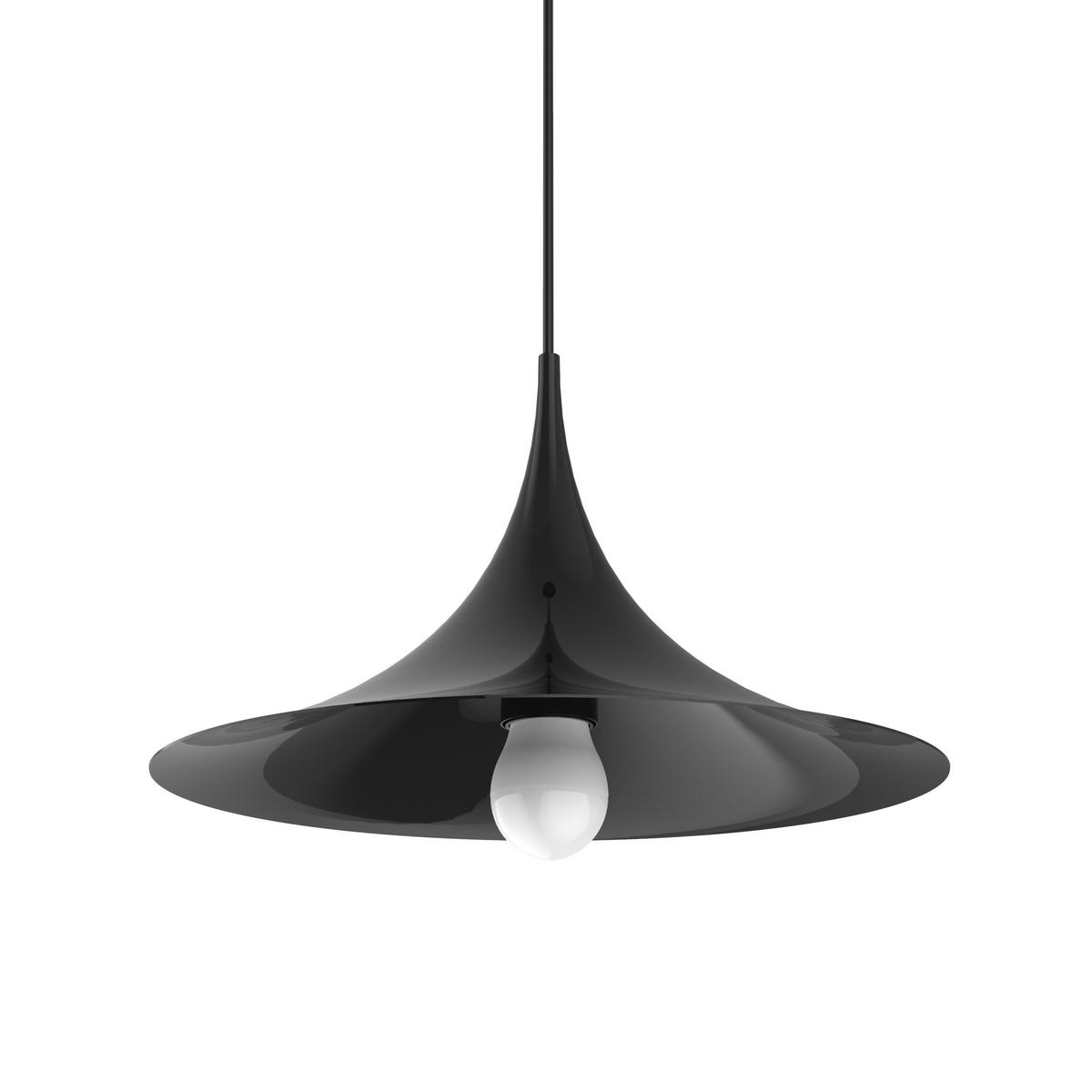 HÄNGELEUCHTE - Schwarz, Metall (33/33/16cm) - Lumicom