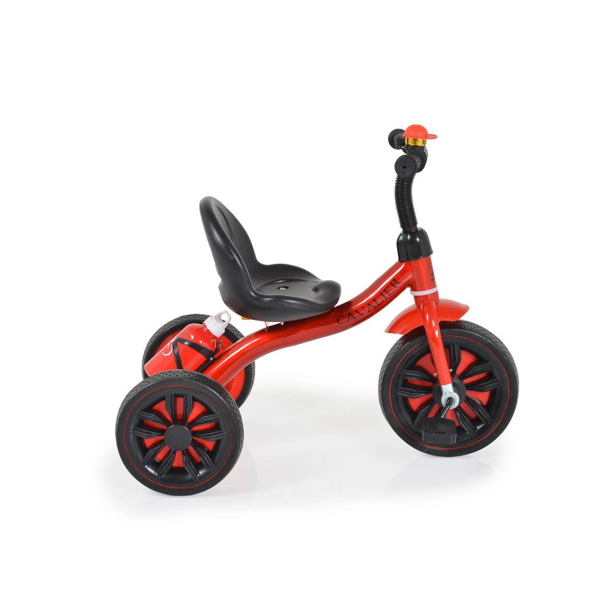DREIRAD Cavalier Lux rot Flaschenhalterung mit Trinkflasche EVA-Reifen - Rot, Metall (72/46/62cm)
