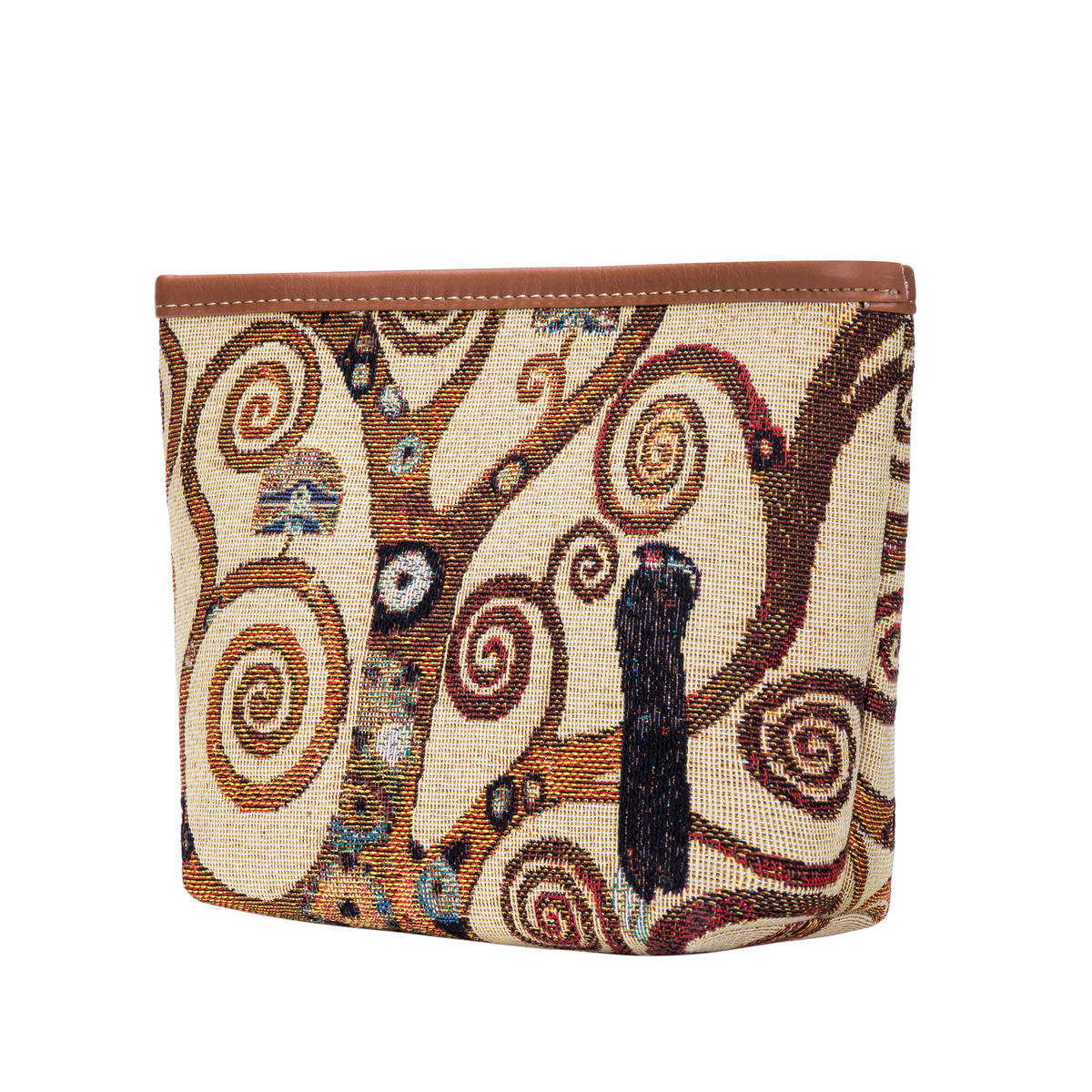 KOSMETIKTASCHE Gustav Klimt - Der Lebensbaum, Textil, Bunt - Multicolor, Textil (8/6/25cm) - Goebel