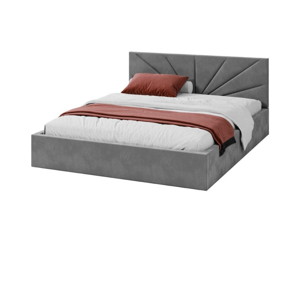 FDM Polsterbett Graphit 120x200 cm