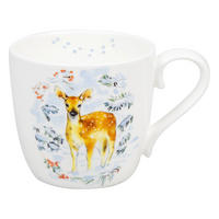 KAFFEEBECHER Winter Fawn - Naturfarben, Keramik (0.45L) - Könitz