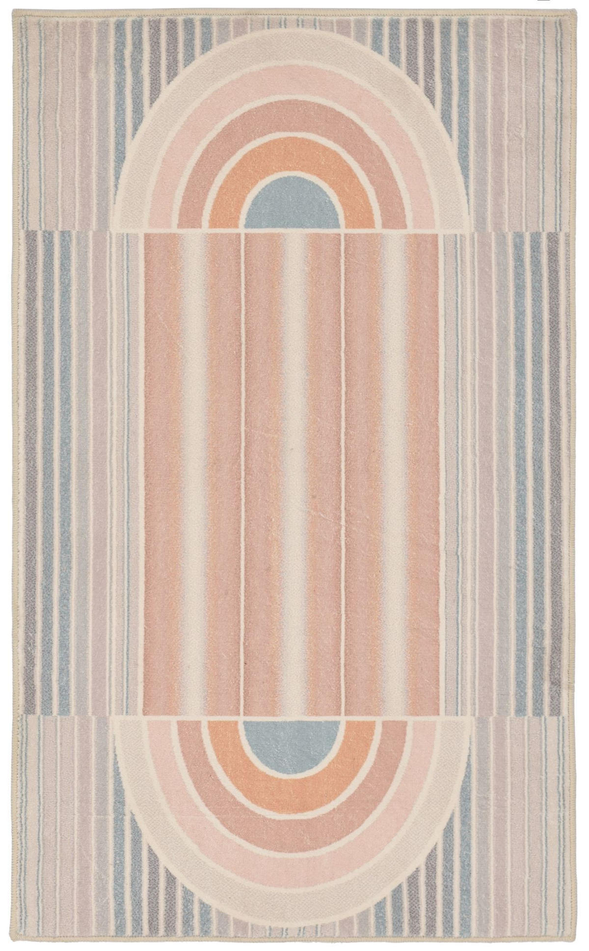BADTEPPICH Ariella Pastell 60x100 cm - Multicolor, Textil (60/100cm) - Gino Falcone