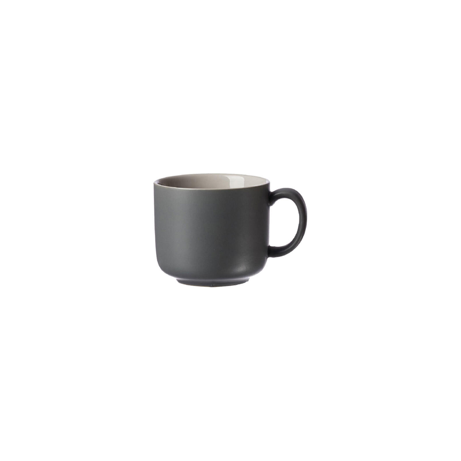 KAFFEETASSEN Jasper Grau 240 ml 6er Set - Grau, Keramik (0.24L) - Ritzenhoff Breker
