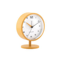 WECKER Brisk Dome 6/11/13 cm - Gelb, Metall (11/13/6cm) - Karlsson