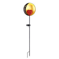 LED AUSSENLEUCHTE Welcome Schwarz - Schwarz, Metall (17/17/78.5cm) - Globo Lighting