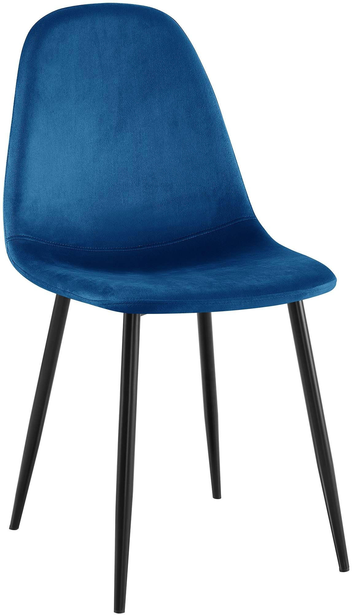 furnicato Esszimmerstuhl Blau 44x88x51 cm