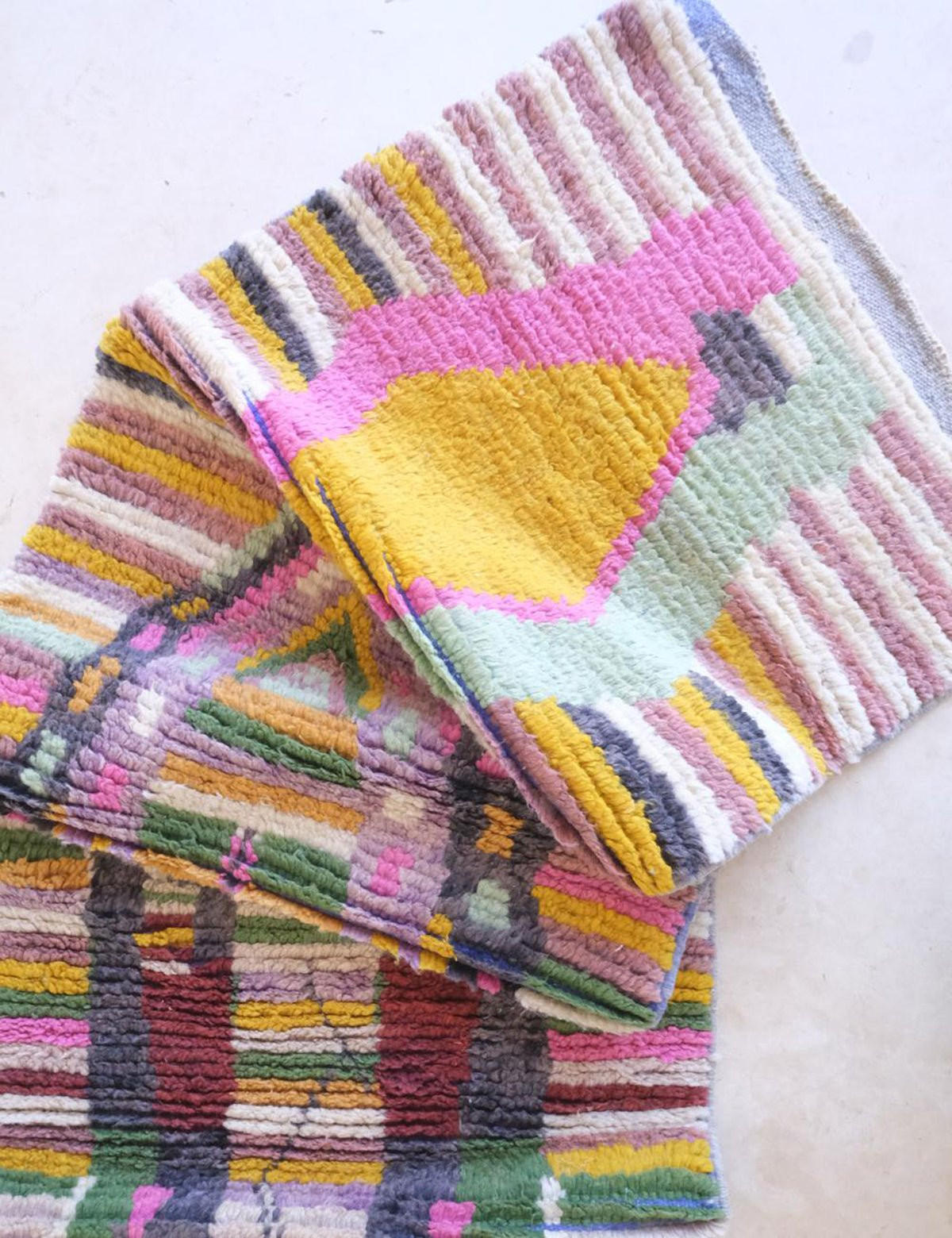 BERBERTEPPICH aus reiner Wolle 72x 355 cm - Multicolor, Naturmaterialien (72/355cm) - AFK Living