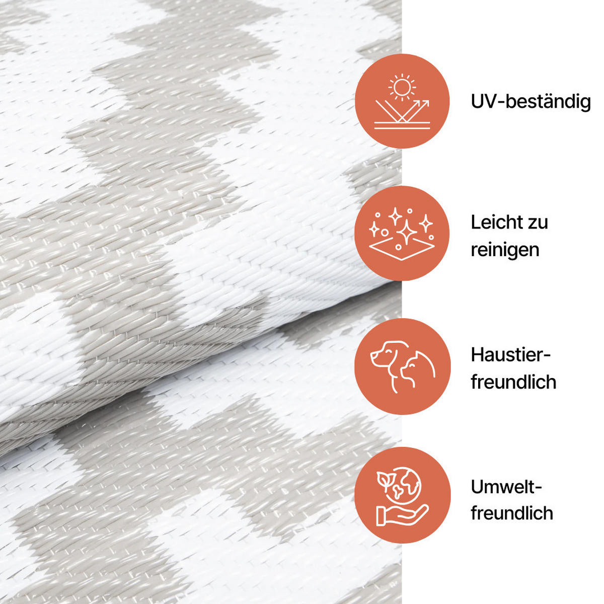 TEPPICH IBIZA Grün 200/300 cm - Grün, Kunststoff (200/300cm) - Tapiso