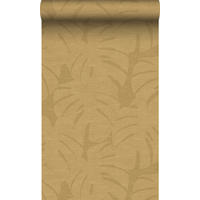 TAPETE tropische Blätter 50 x 900 cm - Gelb, Papier (50/900cm) - Origin Wallcoverings
