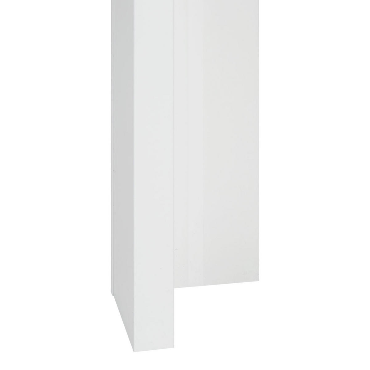 ESSTISCH rund 106/106/76 cm Weiß - Weiß, Holz (106/106/76cm) - Homestyle4u